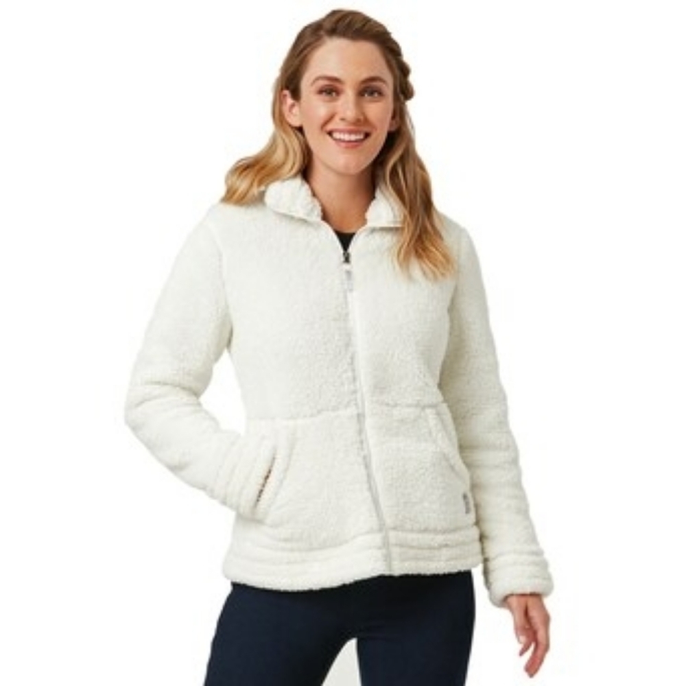 Free Country Sierra Butter Pile II Womens Teddy Faux Fur Full Zip Jacket XL - Picture 8 of 8